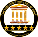 Our Institution is rated 5 stars by Bauer